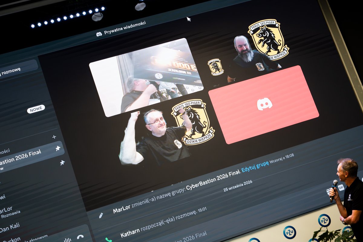 cybsecurity_org's tweet photo. Finał 6. Sezonu Ligi CyberBastion za nami! 🔥🏆

Emocje, presja, świetna rywalizacja i finałowe wręczenie nagród. Gratulacje dla wszystkich uczestników i finalistów!

Pełne podsumowanie już wkrótce. 👀

#CyberBastion #Cybersecurity https://t.co/XAT1ZPIOTR