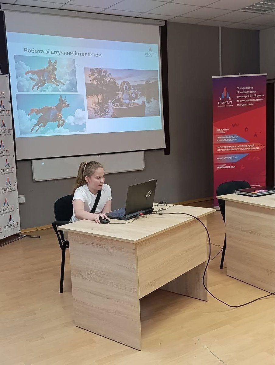 Lviv_Start_IT's tweet photo. Наші діти вже живуть у світі ШІ. Тож питання не в тому, дозволяти чи ні ним користуватися, а чого ми маємо навчити дітей у новій реальності
https://t.co/I6Q4UJgTYQ https://t.co/5qfbH6l1D4