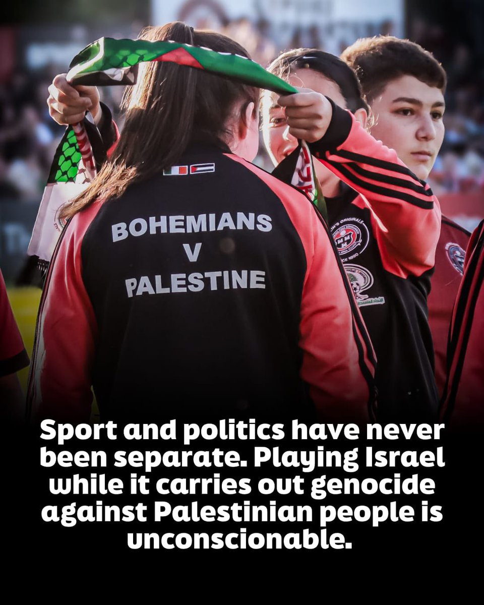 bfcdublin's tweet photo. 🇮🇪🇵🇸 #StopTheGame https://t.co/Asn5hj7vAz