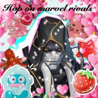rookiebe_'s tweet photo. more gorr scribblings... he's so cute and girlypop to me 🌸🍓✨💖 

#marvelrivals #gorr https://t.co/53x2idMg0s