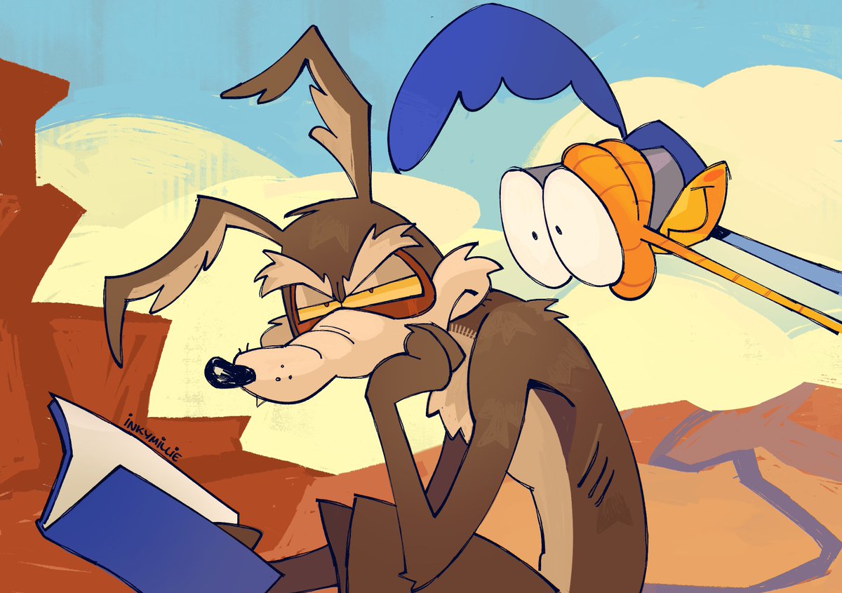 INKYMILLIE's tweet photo. boy why you so nosy... #wileroad #wilerunner #coyotevsacmeㅤㅤ https://t.co/0d6i4MfRXB