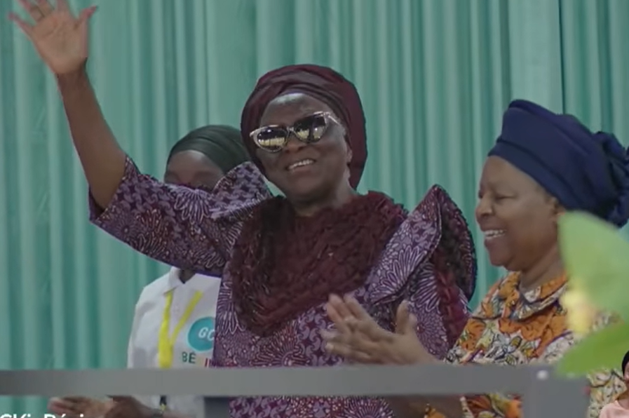 EmmanuelUkahOrg's tweet photo. Pastor Kumuyi and Mummy Esther are live for the GCK in Benin Republic, at the Deeper Life National Campground, Sekou, Allada, Republic of Benin.

The crowd is charged up for tonight. https://t.co/gdY7IUoQ7y