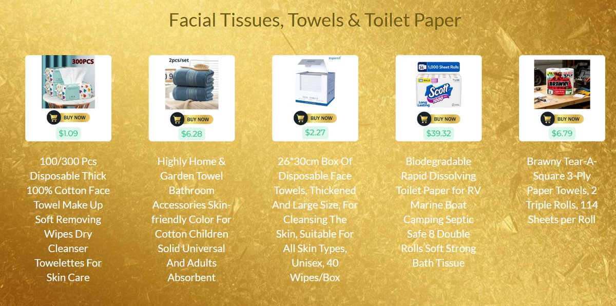 JonArauzo's tweet photo. Shop our facial tissues, towels, and toilet paper and experience big discounts. Don't miss out on total savings of $51.23 off regular prices! ๐๏ธ
โก๏ธ https://t.co/KpCQDMFxpf
#shopping #shopnow #buynow #facialtissues #towels #toiletpaper #products #discounts #savings #marincounty #california