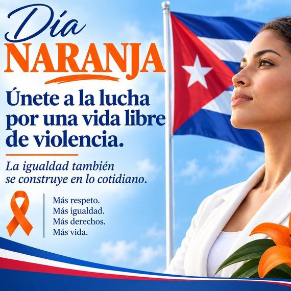 AnayansiRCamejo's tweet photo. Los días 25 de cada mes conmemoramos el #DíaNaranja con el objetivo de generar conciencia para prevenir la violencia 🆚mujeres y niñas.
#Cuba es un ejemplo en la promoción y protección de los derechos de la mujer, la igualdad y empoderamiento de las mujeres.
#ToleranciaCero https://t.co/y8J0Rg7f04