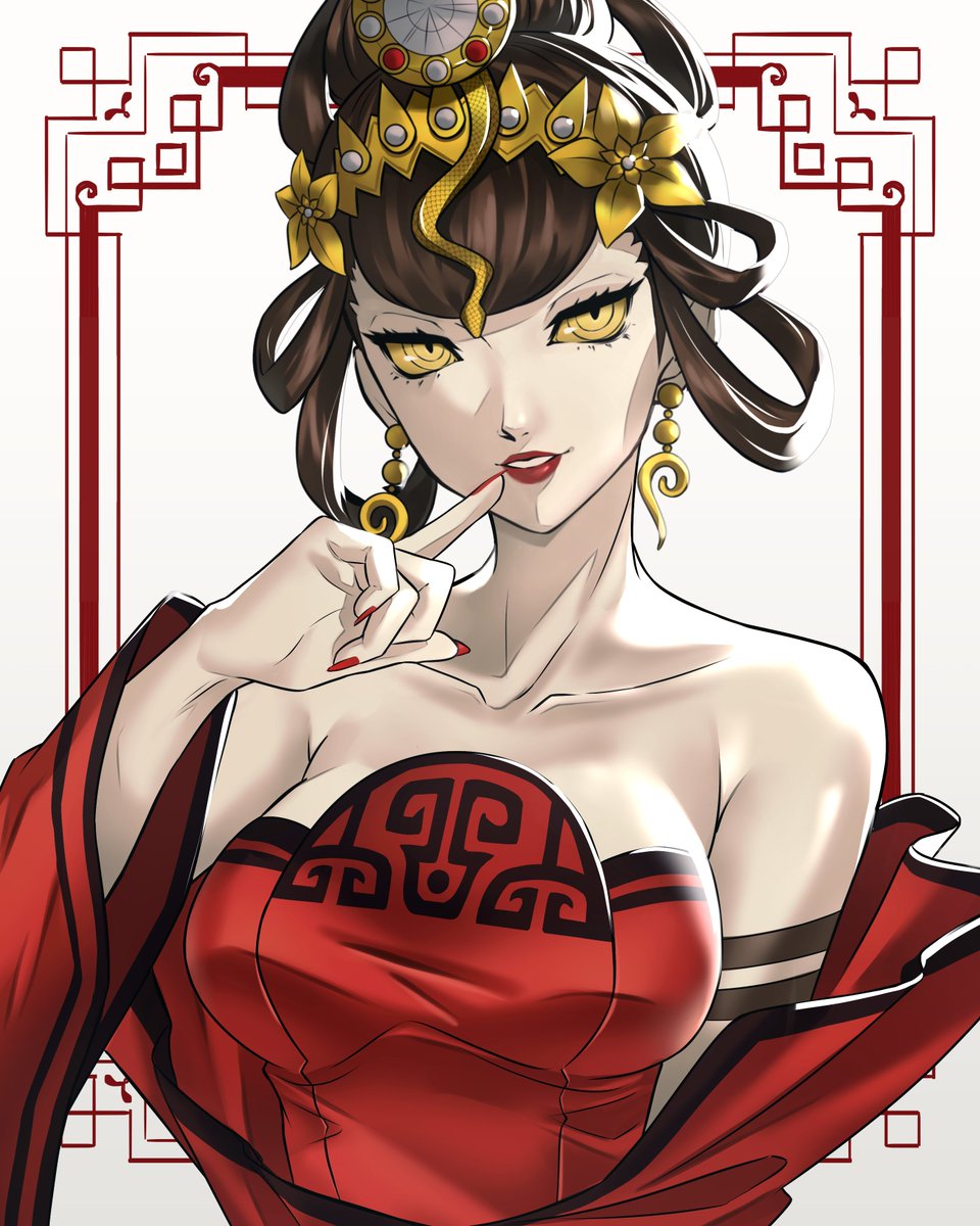 WanderstillArt's tweet photo. Nuwa / Shin Megami Tensei V https://t.co/lPC2YAkzpd