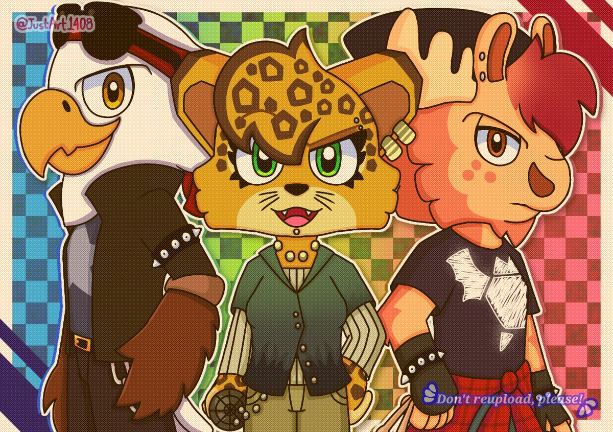 JustArt1408's tweet photo. "Motion Blur"

Quería probar algunos filtros para ver cómo me quedaba y bueno, espero que les guste.

Zayu - @DalmatianSketch 
Maple - @raccoonshark67 
Clutch - yo

#TSMTV #Mascotverse https://t.co/cmAgtjV4Qw