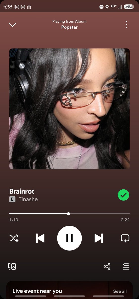 ObjectLockdown's tweet photo. TFW I get copied but the song/album is too good so it doesn't matter 🫣 https://t.co/slcIgahxVo