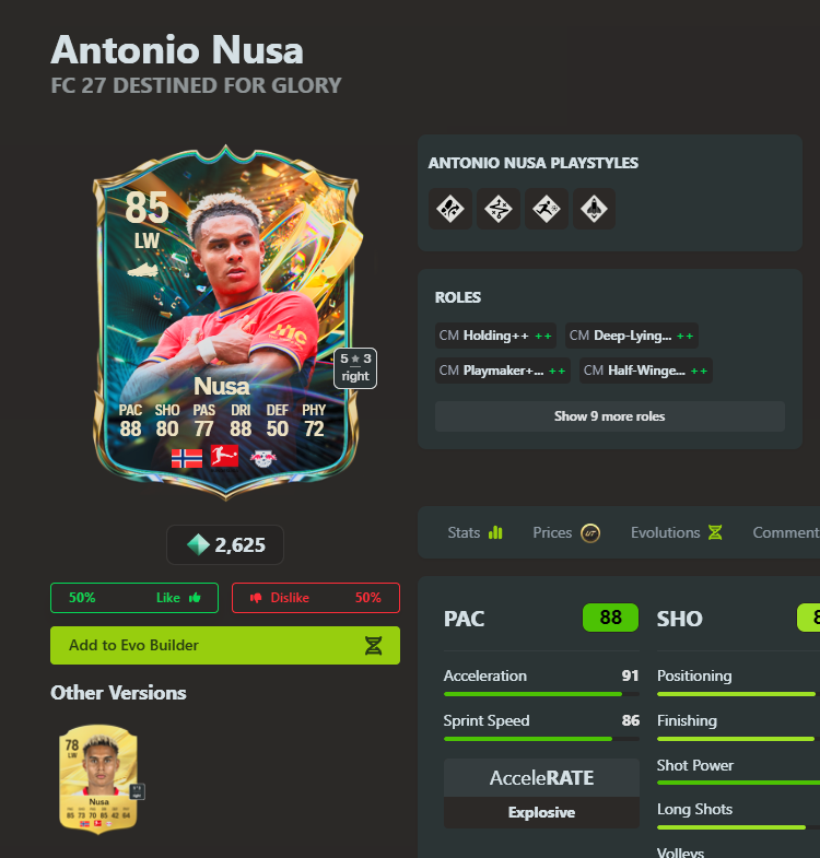 FUTWIZ's tweet photo. 🚨Today's 6PM Content 🚨 

Squad ⭐
▪️Destined for Glory

SBCs 🧩
▪️TOTW SBC
▪️Nusa 

Objectives 🗒️
▪️Destined for Glory Exhibition 

Evo 🧬
▪️Frontline Paradox https://t.co/m5yN76IcWs