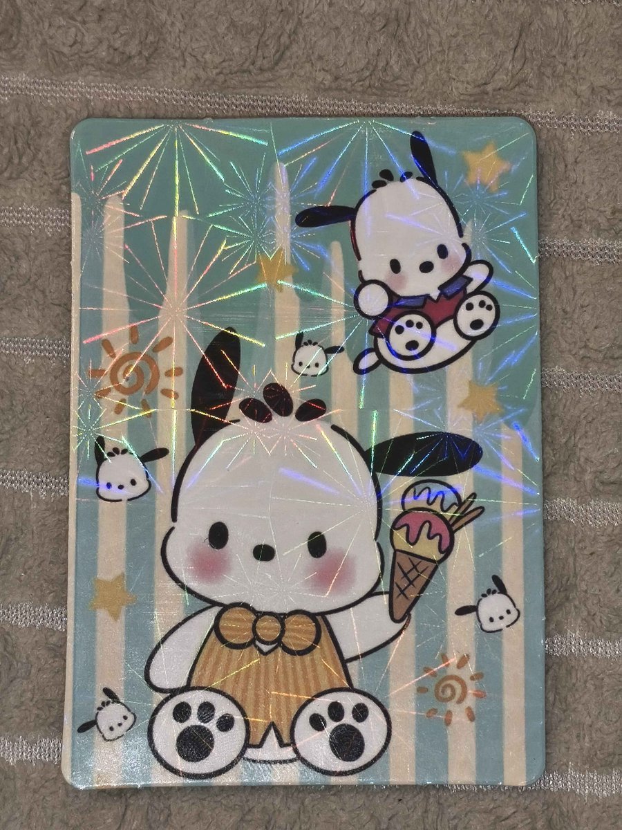 romarriell's tweet photo. MY FRIEND GAVE ME A POCCHACO CARD.. so fat so cute... https://t.co/CtxDV7qnZa