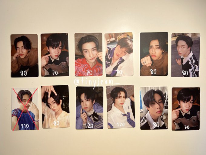 tinyjeam_'s tweet photo. 📍wts ( ขาย / ตามหา ) 

- ราคาตามภาพ สอบถาม / สั่งซื้อ dm ka ♥️👈🏻 

ค่าส่ง 40 b  ( 3️⃣ใบขึ้นไปส่งฟรี )

#ตลาดนัดbus #ตลาดนัดบัส #ตลาดนัดdice https://t.co/0LwvJZMjij