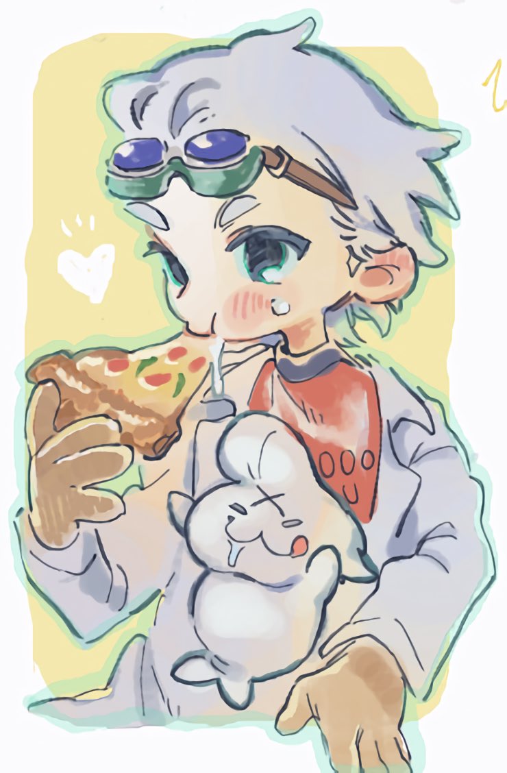 Kumo_okiruu's tweet photo. あむあむ
なんか下書きに🦭描いてたから
膝に乗せといた https://t.co/JMZrgJwjrZ