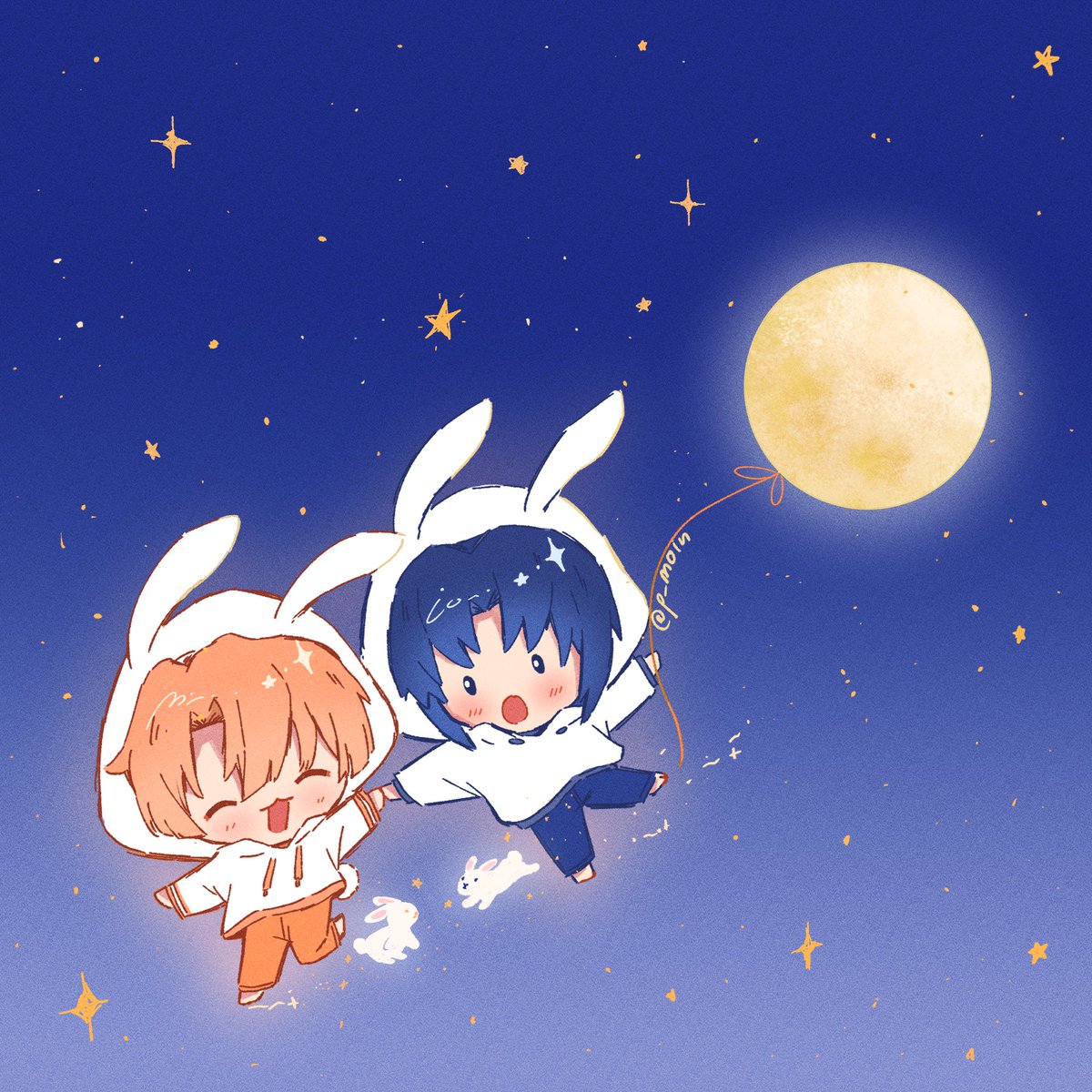 p_moin_'s tweet photo. *🌕🌟✨*
和泉兄弟💙🧡 https://t.co/jCnAAXDhaf