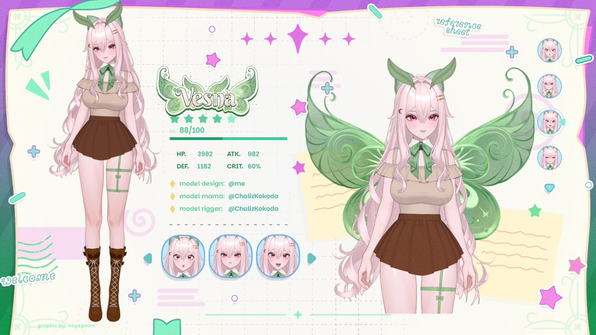 JeyVesna's tweet photo. Hello, hello! 🌱

I’m Vesna, your local forest witch and a little spring moth!

I live deep in the woods, surrounded by flowers, moss and a little bit of magic. 

Would you let me welcome you into my forest?

Come say hi and stay for a while. 🌿

#Vtuberㅤ https://t.co/WuWU49ap9y