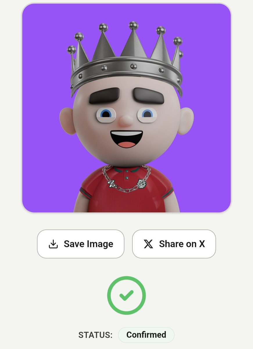 chokmahxbt's tweet photo. I just minted this OneFootball Heads with 3 special items

Here's how you can also do it;

- visit https://t.co/zYahLWjMWl
- connect wallet
- accept terms
- select your avatar and wearables [ special items get sold out fast, you gotta be super fast ]
- mint 
- after minting, you can remix your design 
- download / share on X

Powered by $OFC