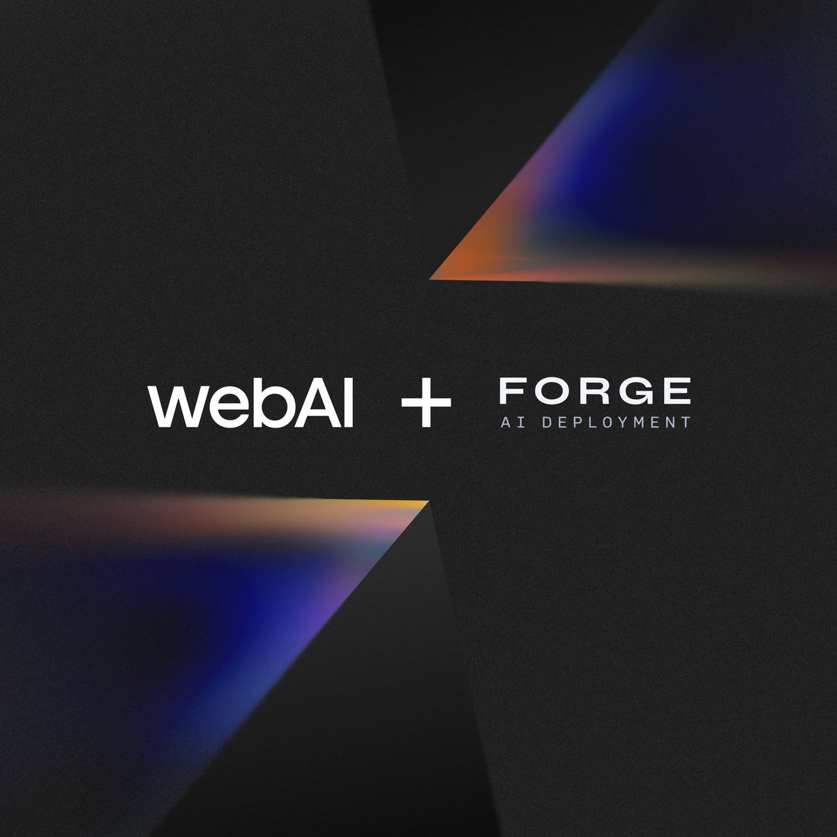 thewebAI's tweet photo. "A general model is only the beginning. Individuals and organizations need intelligence deeply specialized to them." — @Davidstout 

Today we're partnering with Forge to bring private, specialized AI to enterprise customers.

Read the announcement: https://t.co/LF6VmYEua5 https://t.co/4OrKUWOlgg
