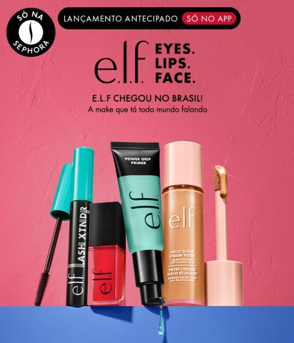 sdlaline's tweet photo. A Elf finalmente chegou na Sephora Brasil e eu achei os valores bem ok, levando em conta que é um produto de farmácia e tem toda a burocracia da importação https://t.co/30NXtIzTuL