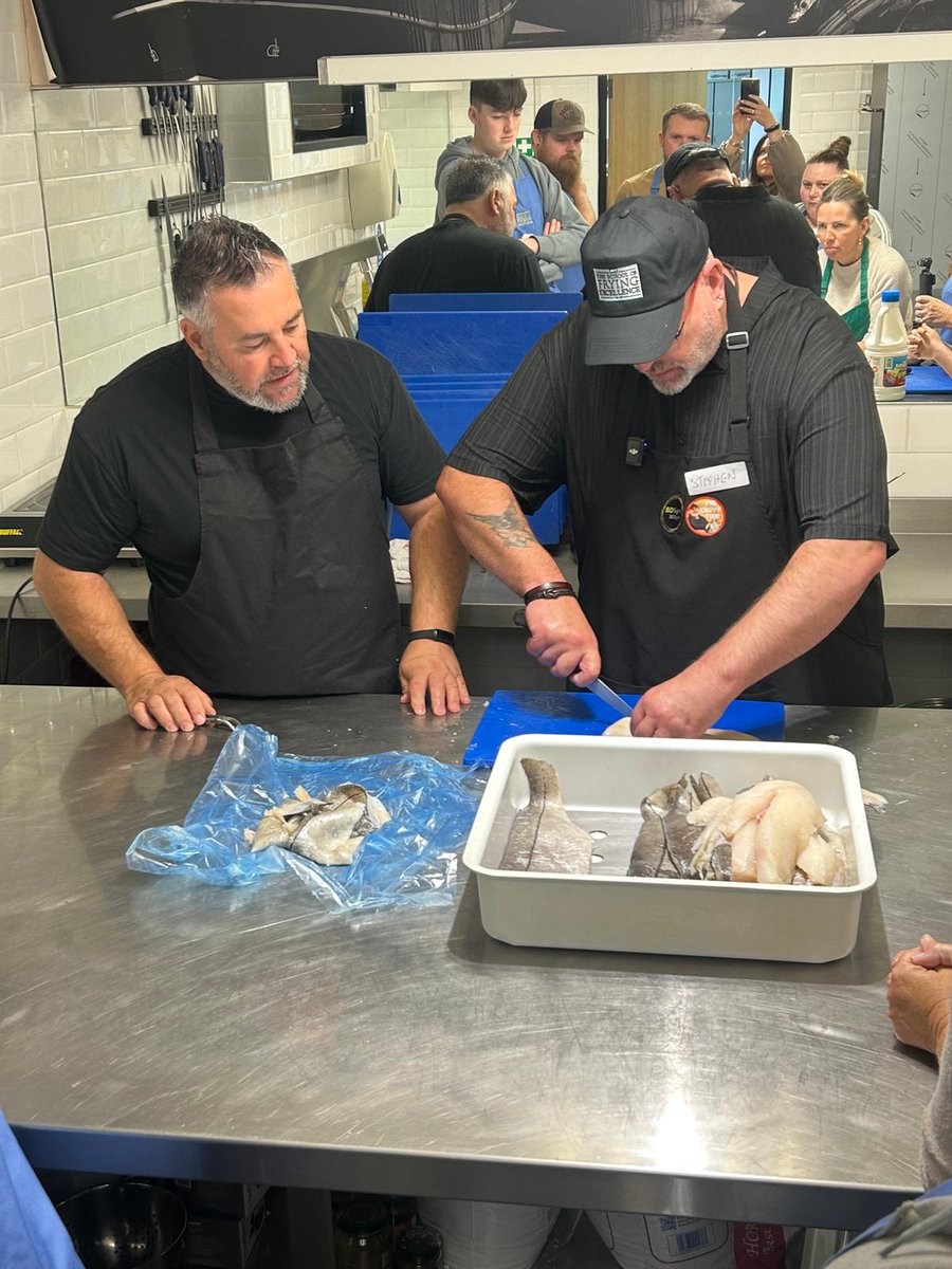 KFELtd's tweet photo. Our two-day training course was a busy one this week, with a big focus on fish cutting to help shops get the most from this ever-increasing commodity.

If there’s something you’d like to learn more about, why not book onto our next training school on 17th &amp; 18th November?

#kfe https://t.co/MEV4De0GFM