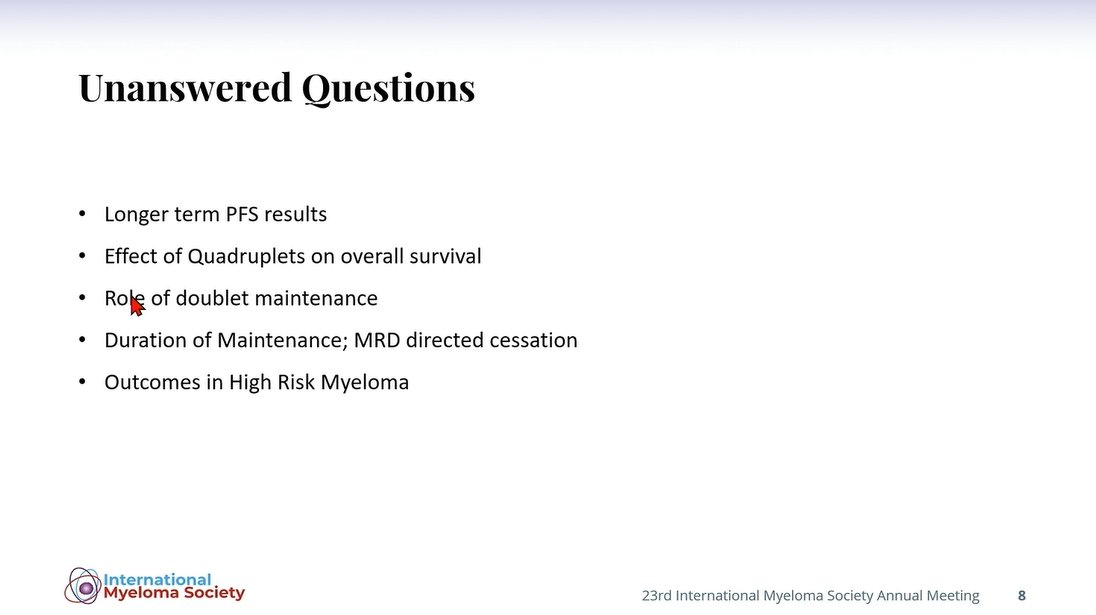 Hamza Hashmi (@hhashmi87) — #IMS26 — conference slide