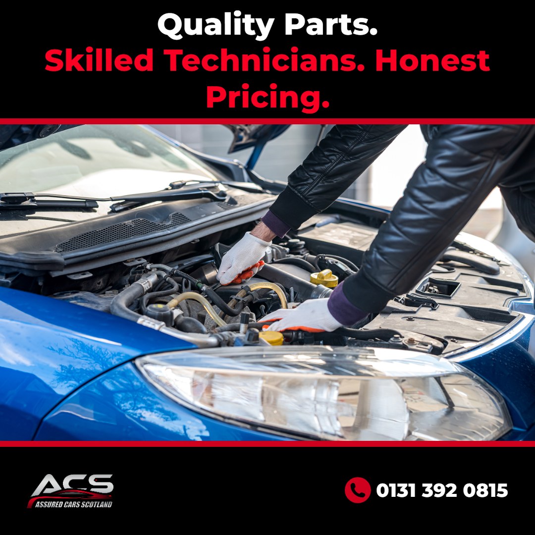 markcook79495's tweet photo. Quality parts. Skilled technicians. Honest pricing. Discover the Assured Cars Scotland difference. Call us today: 0131 392 0815 https://t.co/YLr17oUpPx