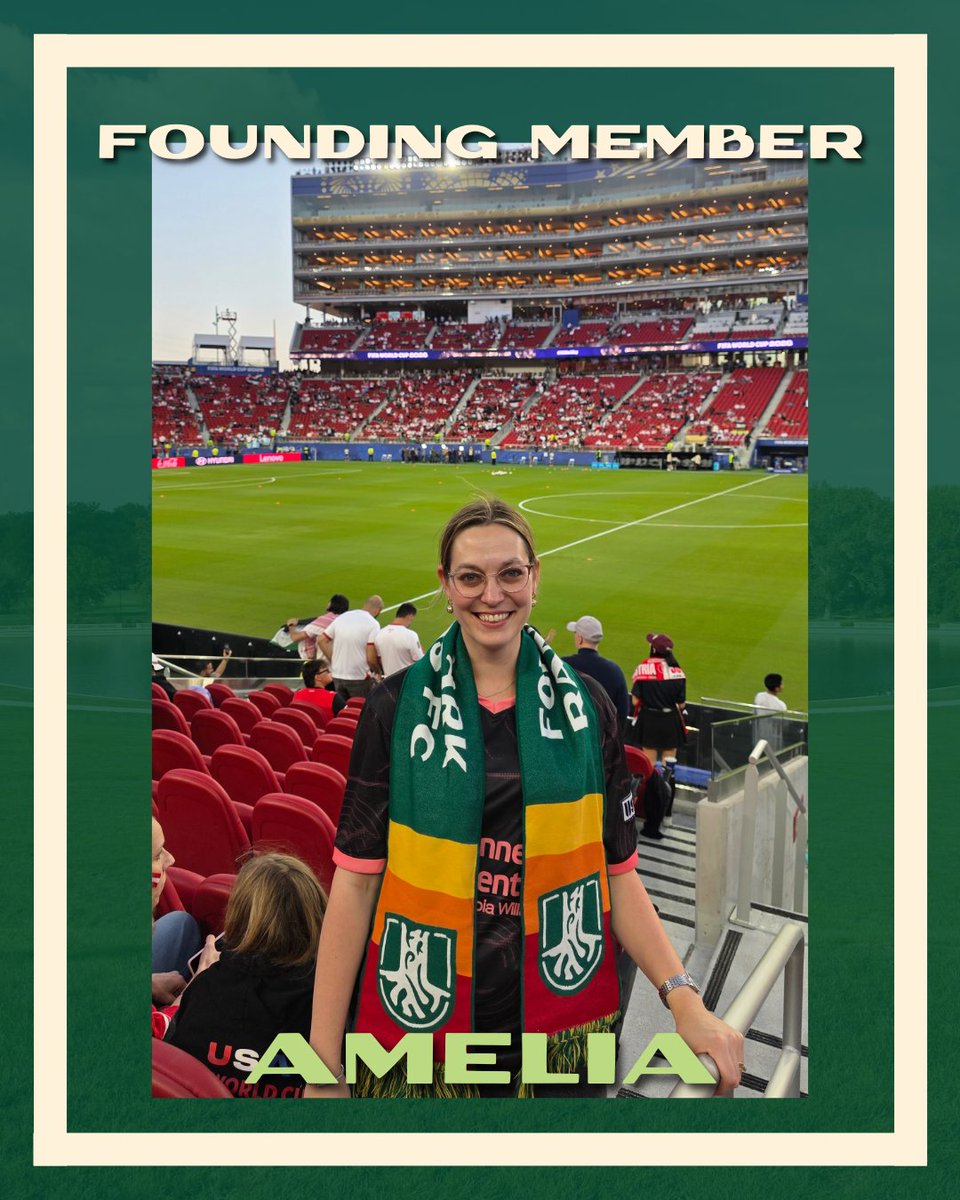 fprangersfc's tweet photo. FOUNDING MEMBER FRIDAY! 

Forest Park Rangers FC exists because of supporters like Amelia!

Thanks for helping build something special.

Interested in becoming a Founding Member? We'd love to have you.

https://t.co/Ft2oQxv4Hi 

#UpTheTrees #stl #supportlocal https://t.co/ZwDSt9UGuG
