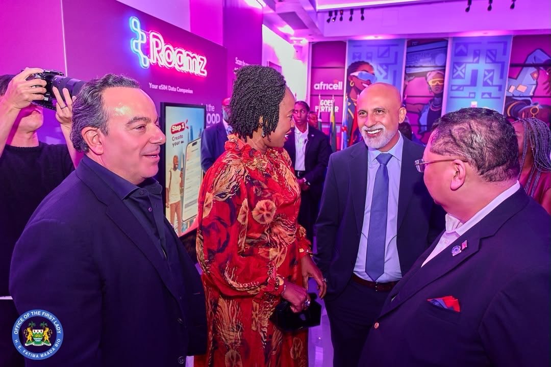 FirstLadyBio's tweet photo. Last night, I had the pleasure of going to support my dear brother and friend, Shadi, at the Africell UNGA81 side event in New York.

Africell has been a true partner in the work we have done for women and girls in Sierra Leone. From the very first day we launched Hands Off Our Girls, Africell stood with us, believing in the vision and supporting our efforts to protect, empower and give a voice to our girls.

That kind of partnership goes beyond business. It is about shared values, commitment and a genuine belief in the future of our young people.

I want to sincerely thank Shadi and the entire Africell family for standing with me and my office from day one. Your continued support has helped us take the message of Hands Off Our Girls from Sierra Leone to the global stage.

As we continue this journey, I look forward to strengthening our partnership and doing even more for women, girls and communities across Sierra Leone and Africa.

Thank you, Africell, for standing with us. 

FMB