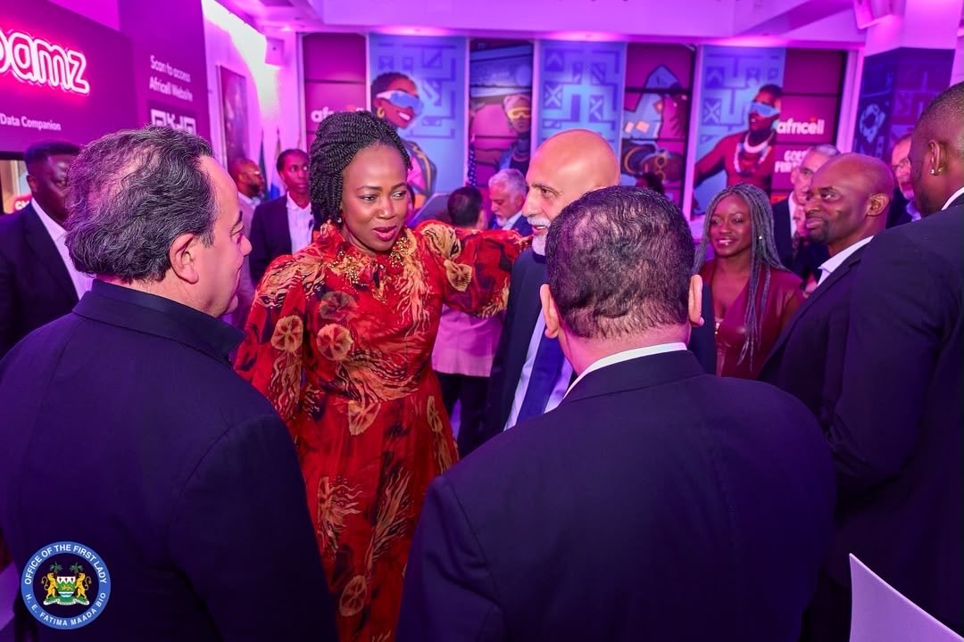 FirstLadyBio's tweet photo. Last night, I had the pleasure of going to support my dear brother and friend, Shadi, at the Africell UNGA81 side event in New York.

Africell has been a true partner in the work we have done for women and girls in Sierra Leone. From the very first day we launched Hands Off Our Girls, Africell stood with us, believing in the vision and supporting our efforts to protect, empower and give a voice to our girls.

That kind of partnership goes beyond business. It is about shared values, commitment and a genuine belief in the future of our young people.

I want to sincerely thank Shadi and the entire Africell family for standing with me and my office from day one. Your continued support has helped us take the message of Hands Off Our Girls from Sierra Leone to the global stage.

As we continue this journey, I look forward to strengthening our partnership and doing even more for women, girls and communities across Sierra Leone and Africa.

Thank you, Africell, for standing with us. 

FMB