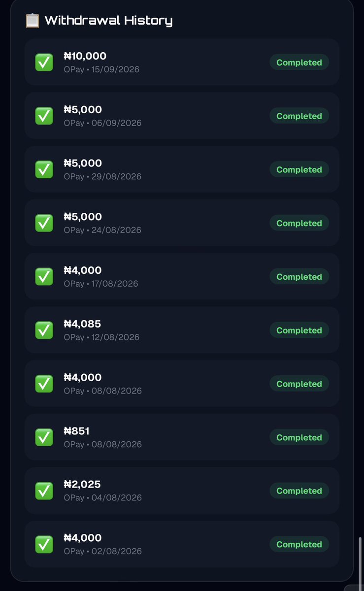 Kingsleytixo's tweet photo. I just cashed out ₦10,000 from Gamers360! 🤑 Play games, do small tasks, save with your friends and get paid. Join me 👉 https://t.co/x2RHwvjSGB” https://t.co/NAWJnKKGjC