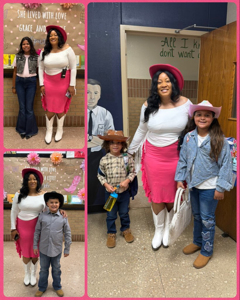 LBJelementary's tweet photo. Celebrating Dolly Parton Day @LBJelementary!  Knights shining bright! 
#DollyPartonDay2026 @EctorCountyISD https://t.co/E58PyBAH6P