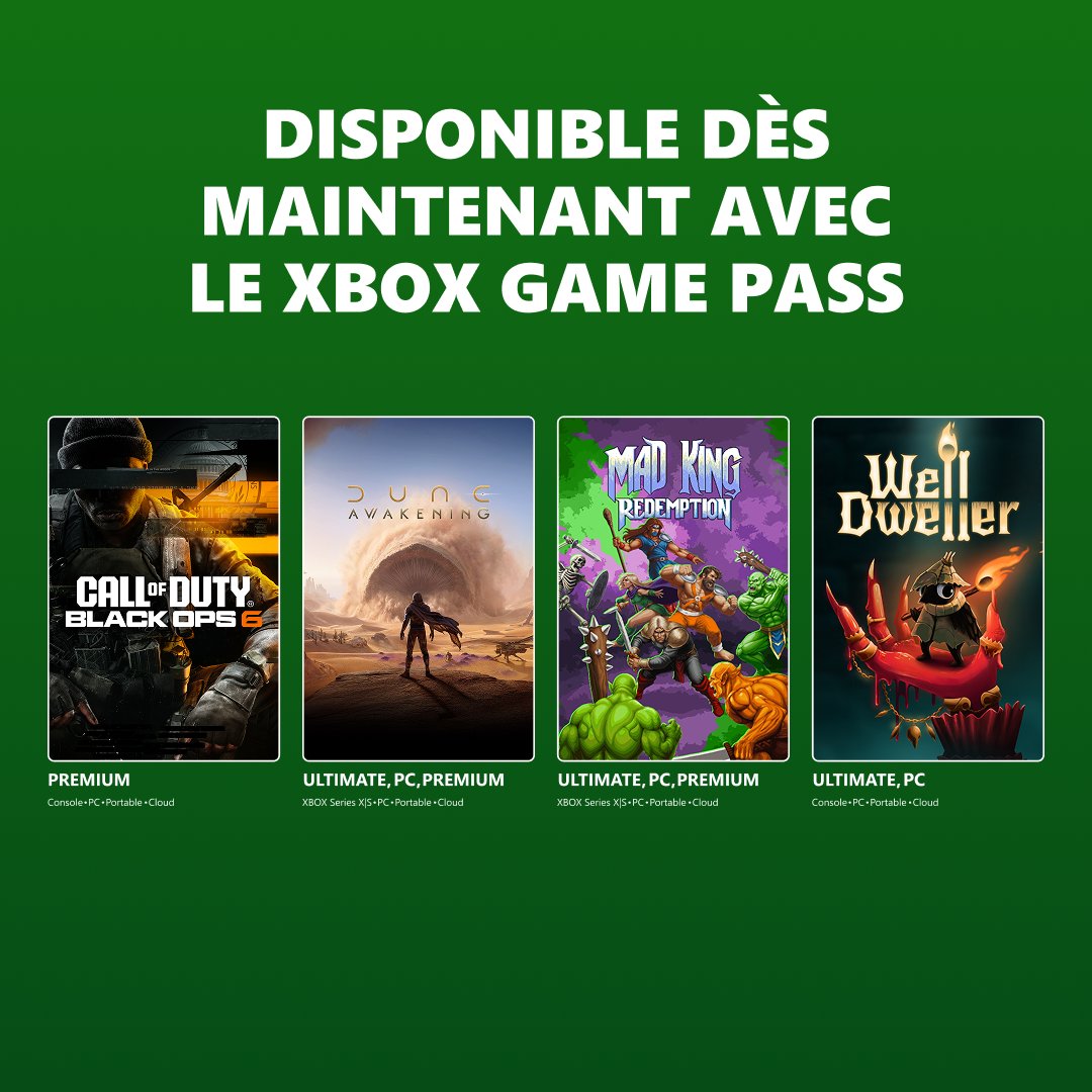 XboxGamePassFR's tweet photo. plus qu'à choisir et jouer 👇 https://t.co/aamq4jpHNm