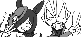 shimaharuki's tweet photo. 龍臣プロもライスちゃんもがんばった!
#ウマ娘 #ウマ娘ANNG https://t.co/OP15oa4kox