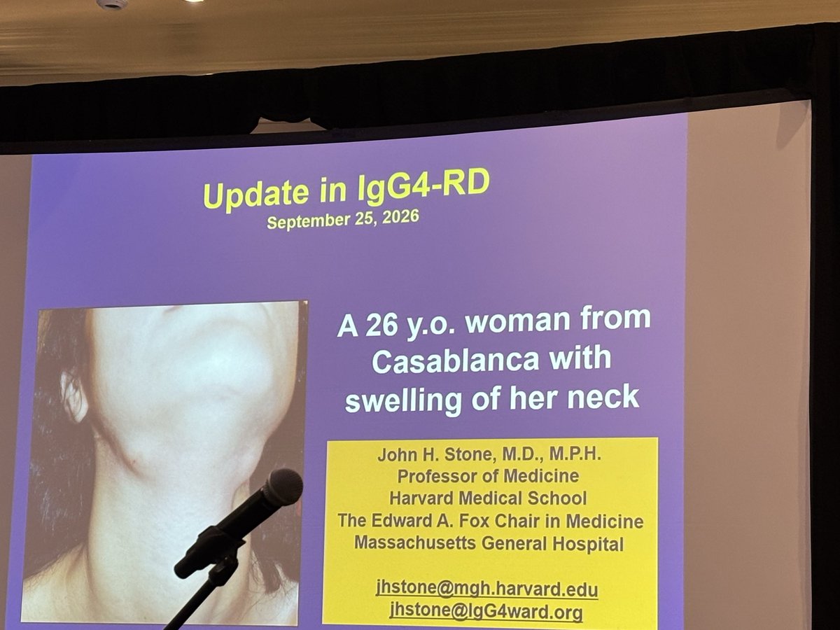 Janetbirdope's tweet photo. #Rheumatology #Update
Professor John Stone

Update in #IgG4 related disease 

Is IgG4 the real problem or part of
#inflammation
⬇️
#fibrosis https://t.co/fpUTMrOPeX