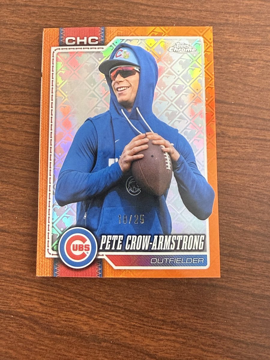 HendyRc189's tweet photo. #officerips for an ABSOLUTE NUKE!!! 

Found some logofractors in the wild, first pack in and hit this PCA true image variation to 25!
#thehobby #thehobbyfamily #cardcollector #FGV #FGVs 

@Topps @Collect @Get_BIG_Cards @DomCardboard @CardPurchaser https://t.co/dwhypj5jjk