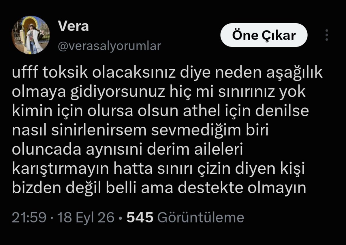 verasalyorumlar's tweet photo. elbetteki hepsini görsem bunu yazmam aq akıl var mantık var ve tabiki desteklemem ben burda bir kere toksiklik yaptım onda da ilk bizimkilerden cevabımı aldım ayrıca şu ardencinin attığı teoden sandığın twt için anasayfamda kimmiş diye bakmadan gördüğümde attığım twtte bu ha https://t.co/dFXeGY7Jdj