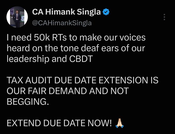 Raghav4youu's tweet photo. Both of these fraudsters are doing engagement farming since last 1 week for payout over #ExtendTaxAuditDueDate

Stop playing with people's emotions, it's getting obvious now. 

How many audits do you even have?

Cc
@R_N_Vaghani @CAHimankSingla
 🤡50k RT🤡 https://t.co/7mCyZPmsW2