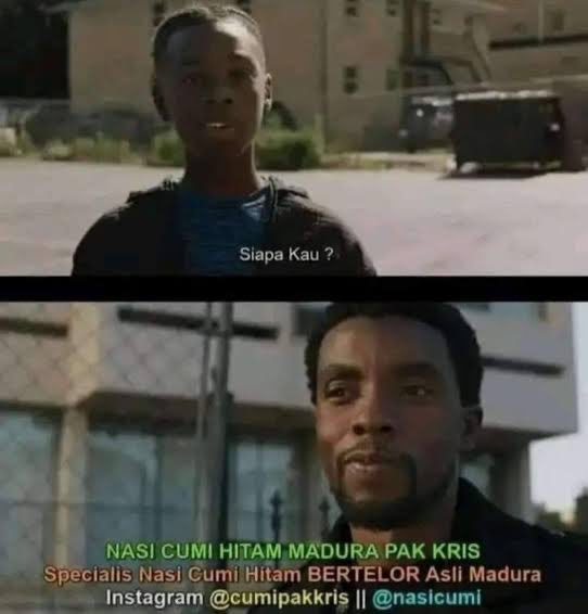 HabisNontonFilm's tweet photo. Ketemu booth Black Panther! 🤣 https://t.co/f8eAalBVI0