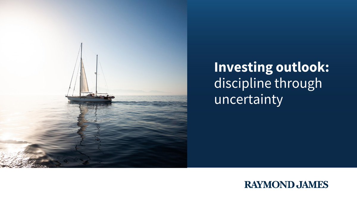 RaymondJames's tweet photo. Despite challenges, the economy has expanded and markets have remained resilient, underscoring the importance of underlying fundamentals. 

Raymond James Chief Investment Officer Larry Adam shares his perspective on the key themes shaping the investing outlook: https://t.co/4SkdK8jwhz