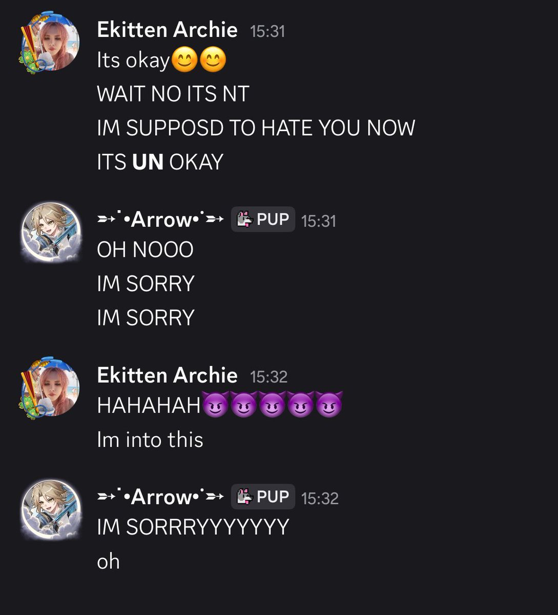Xrr0owCy's tweet photo. Get uh get humiliated but I feel like you’ll like that as well
@g1g0l0_ https://t.co/jn0d7LTvoQ