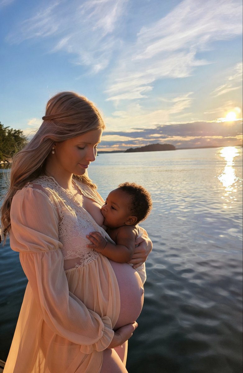 AzureFlame4's tweet photo. Evelina proud of her new Swedish family https://t.co/pfPZG1C3wK