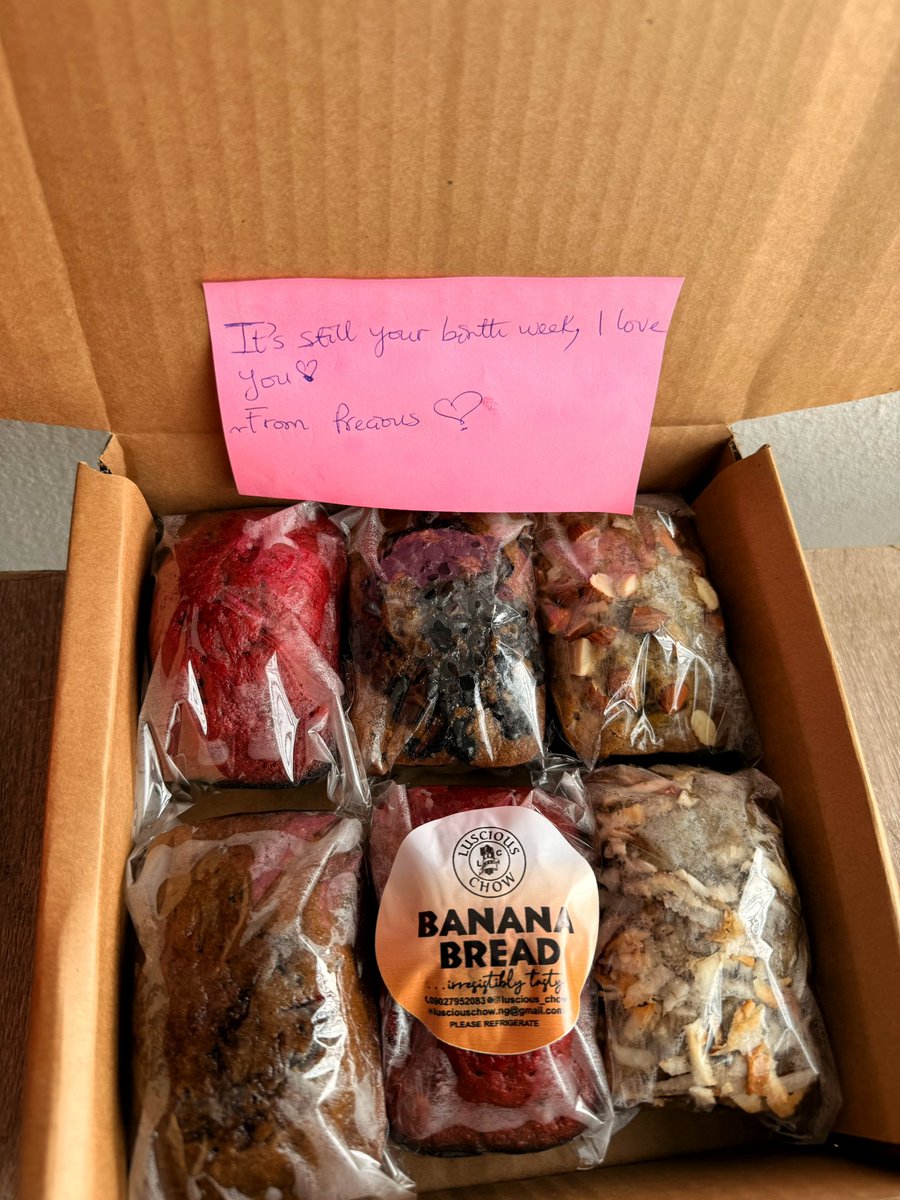 adaezennaji_'s tweet photo. Some of the banana breads I baked freshly and sent out this morning 🤭😍😍❤️
@luscious_chow https://t.co/kDbrKE8HP5