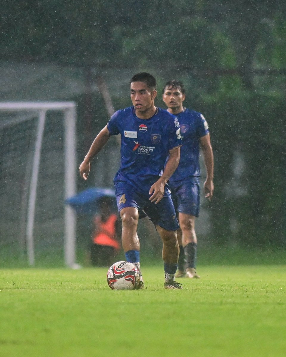 sreenidideccan's tweet photo. Academy to Professional Debut 🧡💚📈

A proud moment for our Academy as Levis Zangminlun, after five years through the #DeccanWarriors ⚔️ pathway, made his professional debut against Mohun Bagan SG in the ongoing IFA Shield 2026-27 💪 

#WeAreADFC https://t.co/jxUXSPxniR