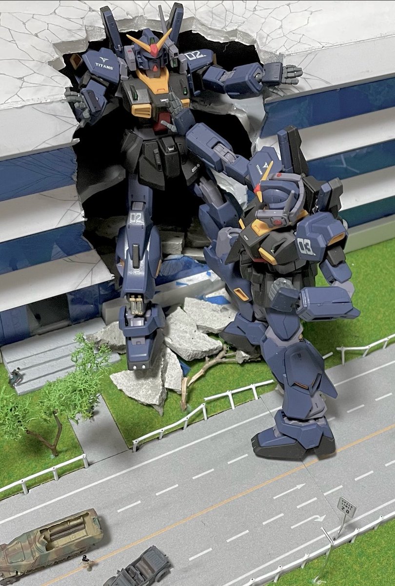 awa64615035's tweet photo. #ティターンズ機体集まれ https://t.co/LO2vhkUtAR