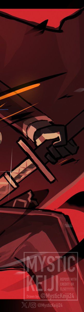 MysticKeiji24's tweet photo. Trying out the new format with my Thumb Rodion art.
#LimbusCompany https://t.co/Eqqgv8qfbS