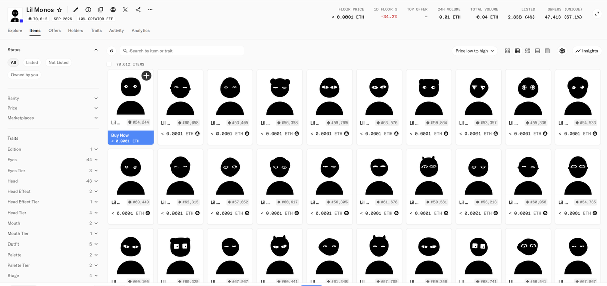 0xREIart's tweet photo. Still Day 1 @base @jessepollak 

Today, #LILMONOS landed in the wallets of holders across:

#Credits
#Argonauts
#RHMACHINES
#QUOTRONS
#CashCats
#CryptoPunks
#Nakamigos
#PudgyPenguins
#BoredApeYachtClub
47,412 top-tier wallets now hold #LilMonos
                          Join us👀 https://t.co/iAVNjowN3W