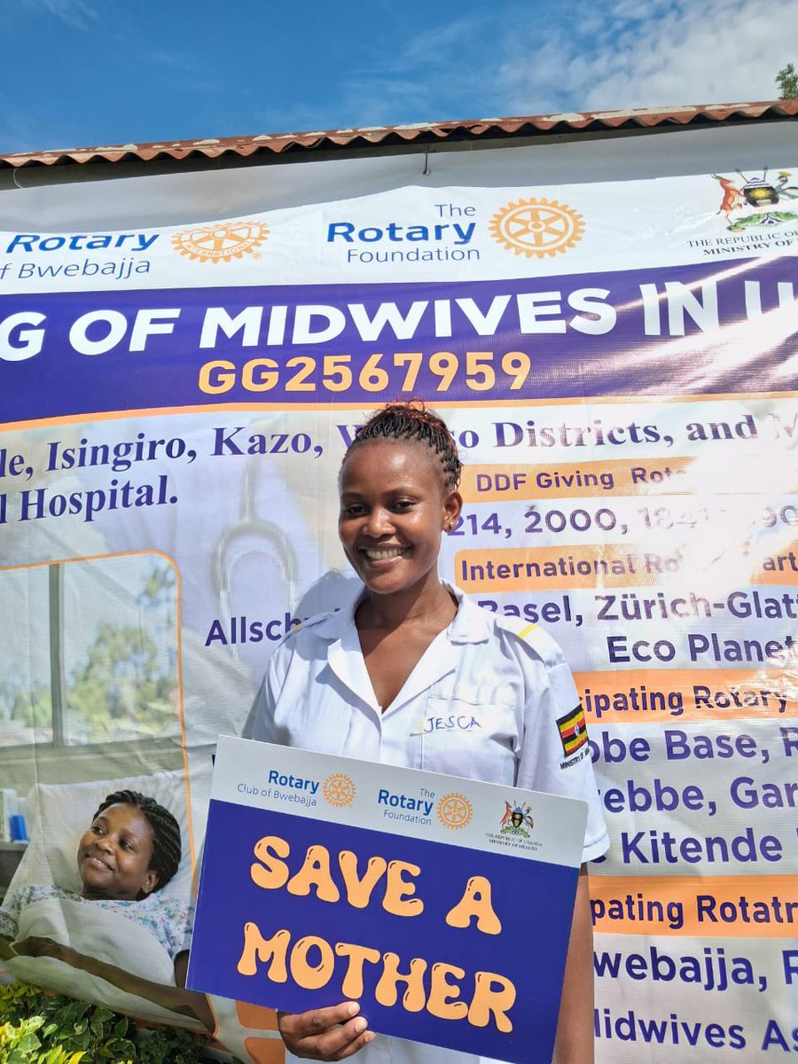 RcBwebajja's tweet photo. Ongoing training at Kazo Health Centre IV! 🩺🔥

Midwives from all Health Centre IIIs and IVs across Kazo District are undergoing hands-on training in Postpartum Haemorrhage (PPH) management—strengthening the skills needed to respond effectively to one of the major causes of maternal deaths.

Organized by NMAU and LAMRN, with support from The Rotary Foundation, this is about turning knowledge into life-saving action.

Stronger skills. Safer mothers. Better outcomes. 💙

#Rotary #RotaryFoundation #MaternalHealth #PPH #Midwives #Kazo #Uganda #WeAreBwebajja