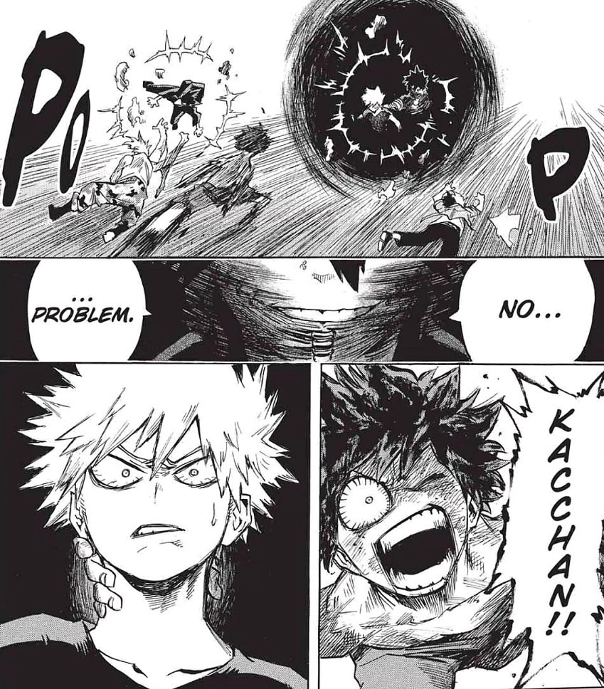 ShotosPrmanager's tweet photo. No because this scene I love Bakugo so much in it! It also just makes my TdBk Heart flutter cause OH MY😭🙏🤍. Bakugo not only checking up on Shoto but when Shoto says “I don’t even know what Touya likes.” Mind you Touya was the one to literally grab Bakugo and that’s how he https://t.co/KwZIILoPW5
