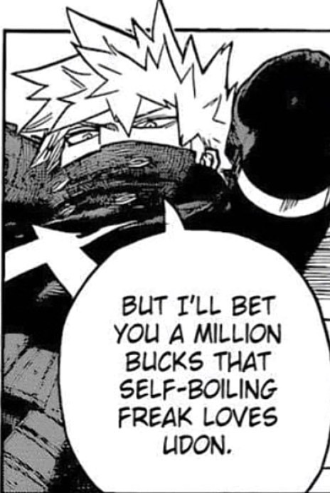 ShotosPrmanager's tweet photo. No because this scene I love Bakugo so much in it! It also just makes my TdBk Heart flutter cause OH MY😭🙏🤍. Bakugo not only checking up on Shoto but when Shoto says “I don’t even know what Touya likes.” Mind you Touya was the one to literally grab Bakugo and that’s how he https://t.co/KwZIILoPW5