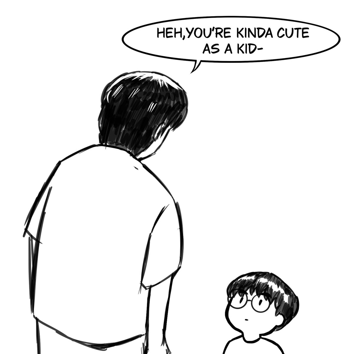 Ariayuo's tweet photo. When Geonwoo met smol Minhyung https://t.co/xymsnmHGkV