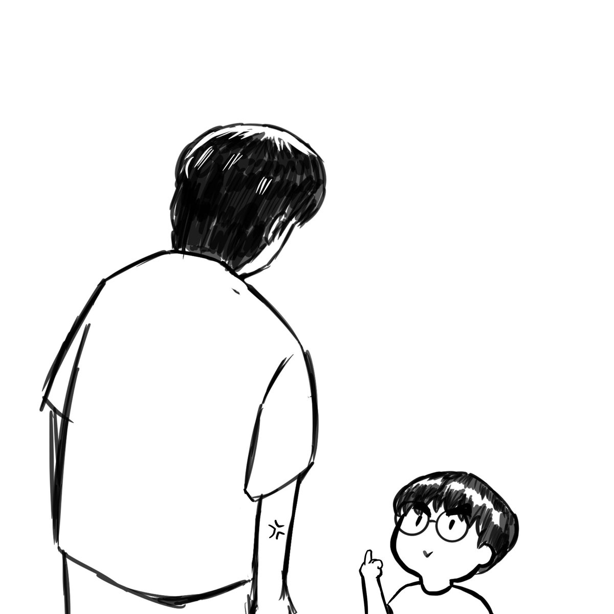 Ariayuo's tweet photo. When Geonwoo met smol Minhyung https://t.co/xymsnmHGkV