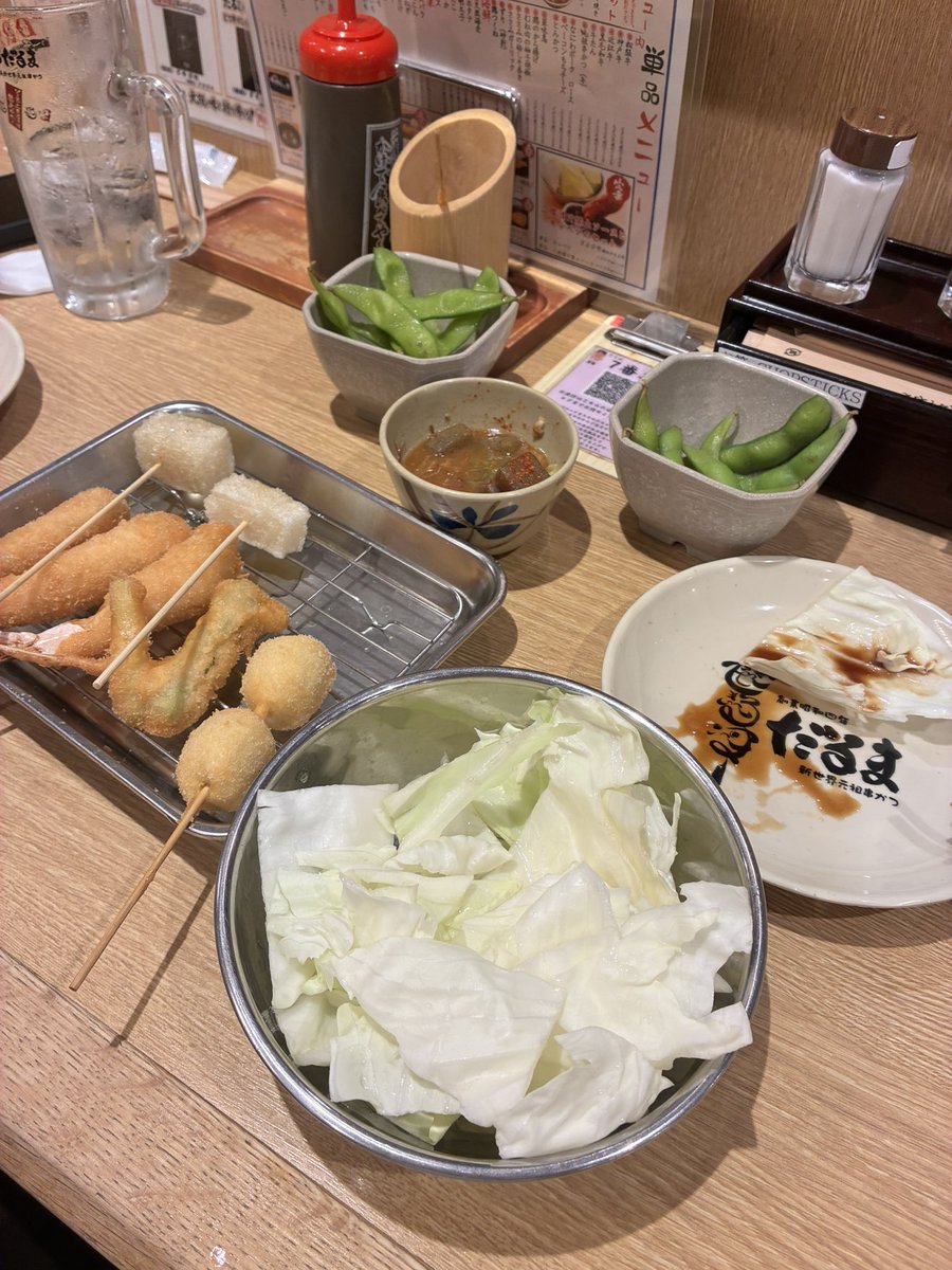 Suzuto0927's tweet photo. 串カツうまうま https://t.co/ZMiyOVhQyq