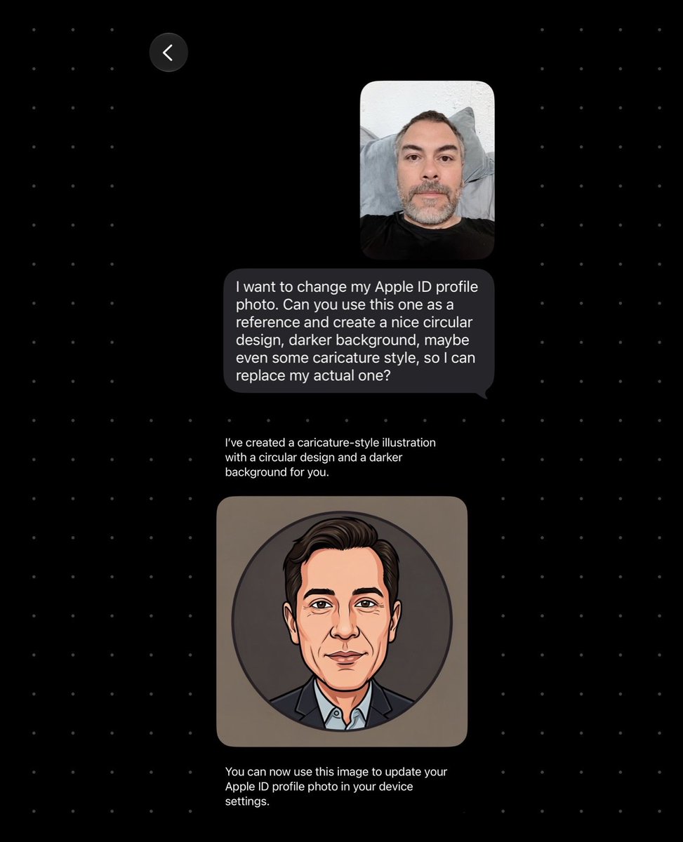 tiozaodeiphone's tweet photo. Same prompt, same reference photo. I asked @Gemini,  @ChatGPT and the new @Apple Siri. @Google’s gave me options. #ChatGPT a solid one. #Apple’s #iOS27 well, everyone can see for themselves. 👎🏻 
I can’t trust or use their AI. https://t.co/8b4kTdovtK